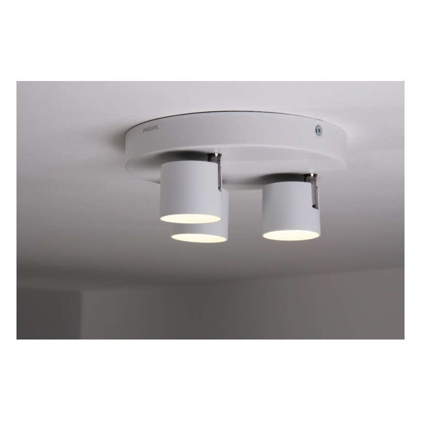 Philips - LED Foco regulable 3xLED/4W/230V