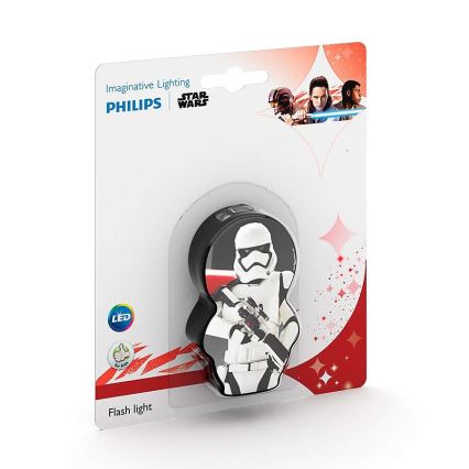 Philips 71767/97/P0 - Linterna LED infantil DISNEY STAR WARS 1xLED/0,3W/2xAAA