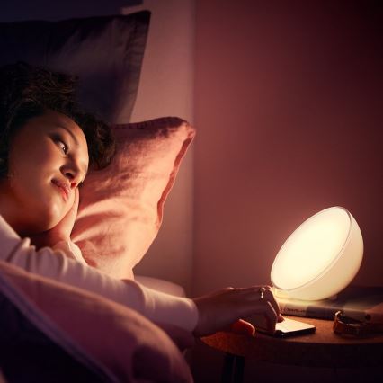 Philips 76020/31/P7 - LED Lámpara de mesa regulable HUE GO 1xLED/6W/RGB