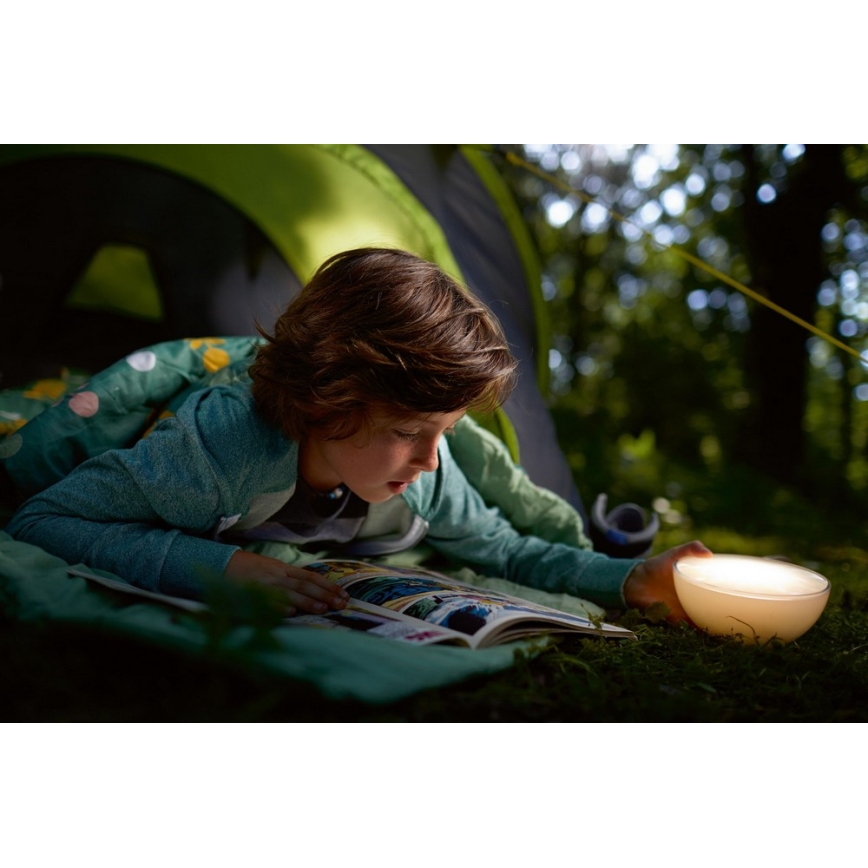 Philips 76020/31/P7 - LED Lámpara de mesa regulable HUE GO 1xLED/6W/RGB