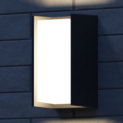 Philips - Aplique de exterior BRIDGE 1xE27/15W/230V IP44