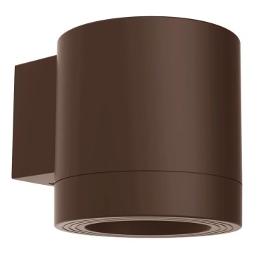 Philips - Aplique de pared para exterior FYLX 1xGU10/5W/230V marrón IP44