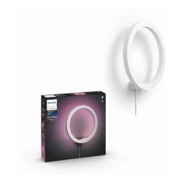 Philips - Aplique LED RGBW regulable Hue SANA White y Color Ambiance LED/20W/230V