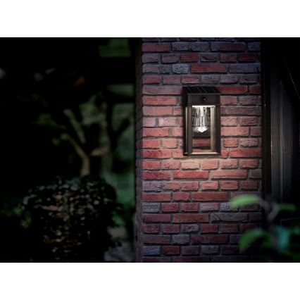 Philips - LED Luz solar de pared con sensor de movimiento y crepuscular GERI LED/3,2W/3,7V 2600 mAh 4000K IP44