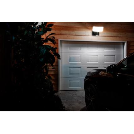 Philips - LED Luz solar de pared con sensor de movimiento y crepuscular TYLUS LED/6W/3,7V 2600 mAh 5000K IP44