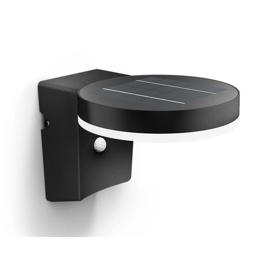 Philips - LED Luz solar de pared con sensor de movimiento y crepuscular ZONAL LED/1,3W/3,7V 2500 mAh IP44