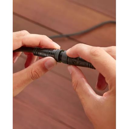 Philips - Guirnalda de exterior regulable y extensible LED RGBW Hue FESTAVIA, 20 LEDs, 14 m, IP65