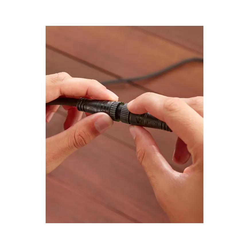 Philips - Guirnalda de exterior regulable y extensible LED RGBW Hue FESTAVIA, 20 LEDs, 14 m, IP65
