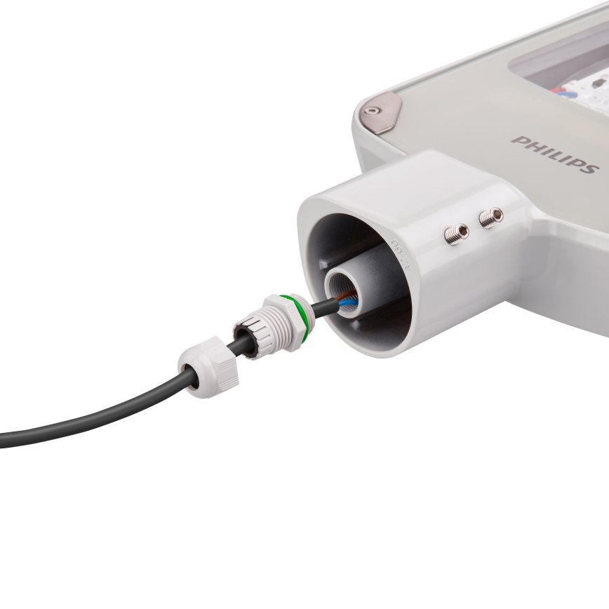 Philips - Farola LED CORELINE MALAGA LED/37W/230V 3000K IP65