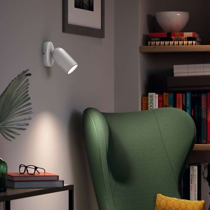 Philips - Foco empotrable LED RGBW regulable PONGEE 1xGU10/4,8W/230V 3000K blanco + mando a distancia