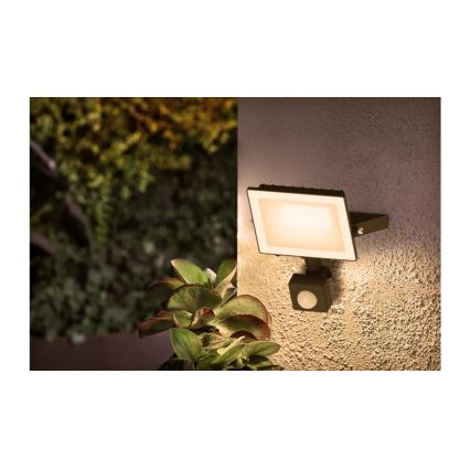 Philips - Foco LED con sensor LOIS LED/20W/230V IP65 3000K