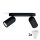 Philips - Foco LED RGBW regulable PONGEE 2xGU10/4,8W/230V 3000K negro + mando a distancia