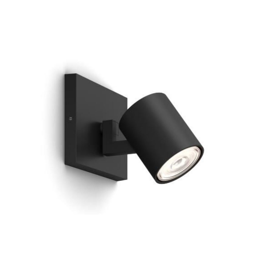 Philips - Foco LED RGBW regulable RUNNER 1xGU10/6,5W/230V 2700-6500K negro