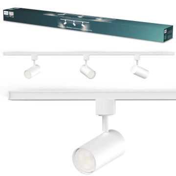 Philips - Foco para sistema de riel EASYLINK 3xGU10/7W/230V 1m blanco