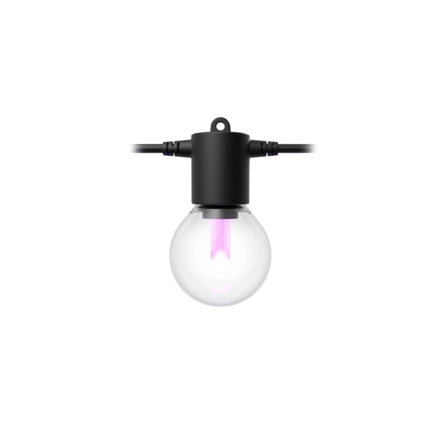 Philips - Guirnalda exterior LED RGBW regulable Hue FESTAVIA 10xLED 7m IP65