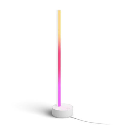 Philips - Lámpara de mesa LED RGB regulable Hue SIGNE LED/12W/230V 2000-6500K blanca