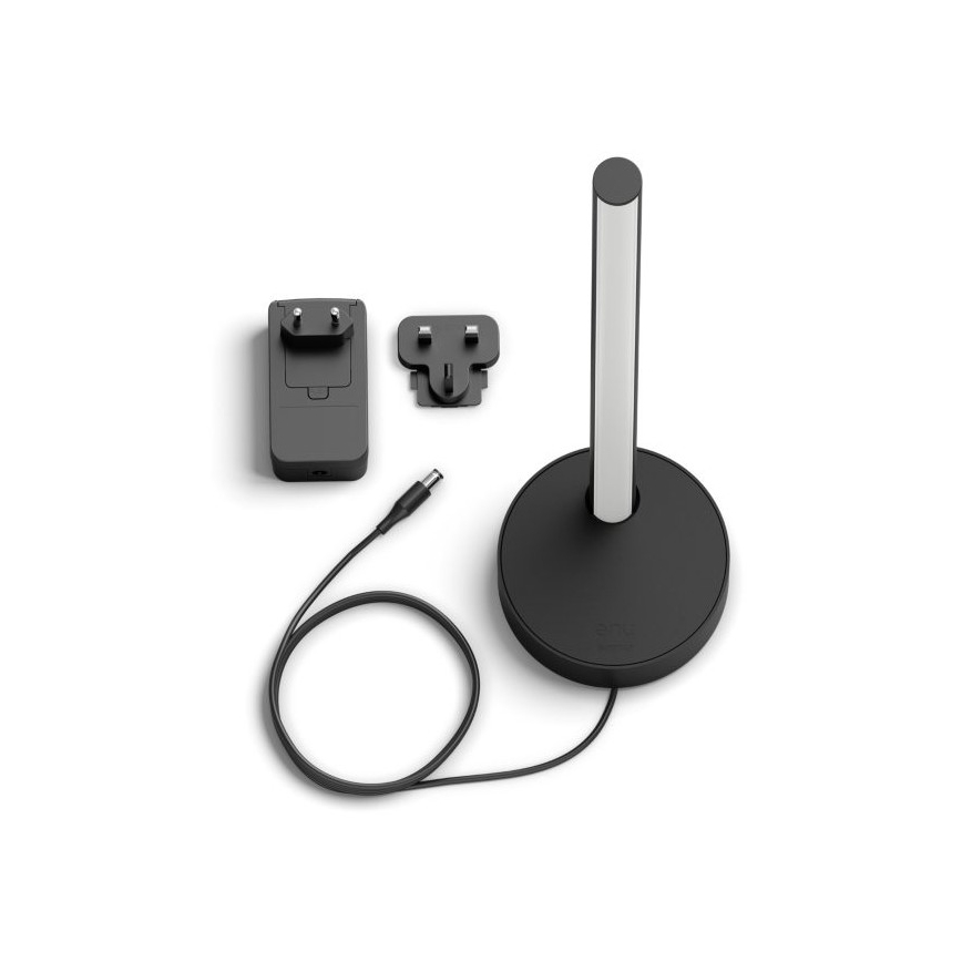 Philips - Lámpara de mesa LED RGB regulable Hue SIGNE LED/12W/230V 2000-6500K negra