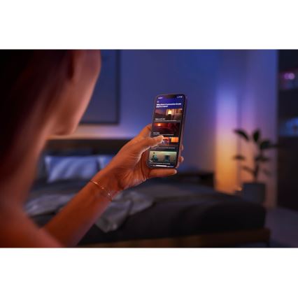 Philips - Lámpara de mesa regulable LED RGBW Hue SIGNE LED/11,8W/230V 2000-6500K