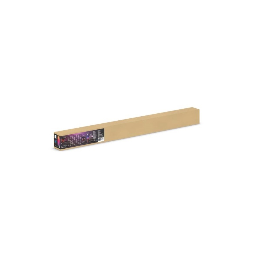 Philips - Lámpara de pie regulable LED RGBW Hue SIGNE LED/29W/230V 2000-6500K blanca