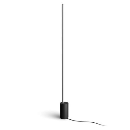 Philips - Lámpara de pie regulable LED RGBW Hue SIGNE LED/29W/230V 2000-6500K negra