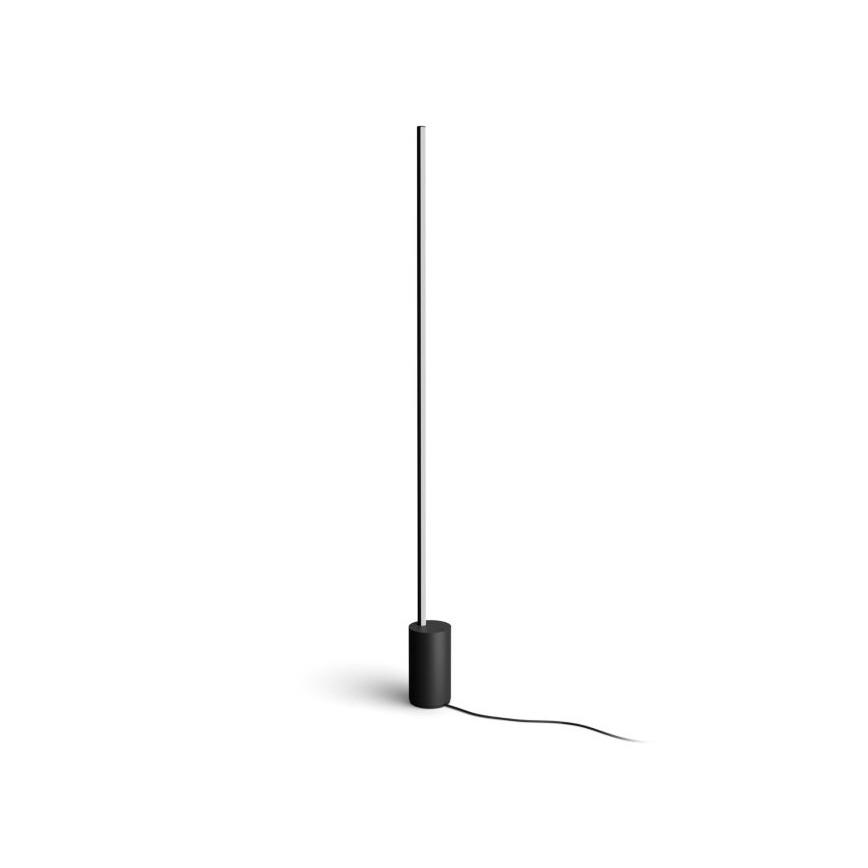 Philips - Lámpara de pie regulable LED RGBW Hue SIGNE LED/29W/230V 2000-6500K negra