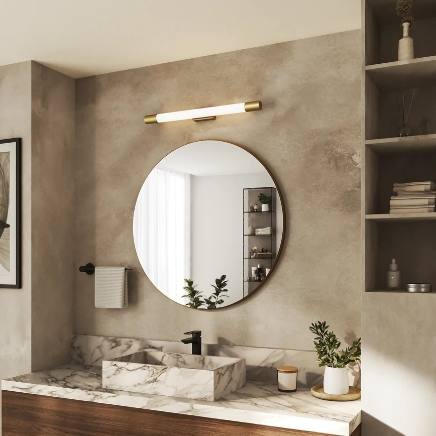 Philips - Iluminación de espejo de baño ROVER LED/10W/230V IP44 latón