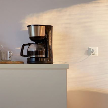 Philips - Juego de 2 enchufes inteligentes SCHUKO 2300W Wi-Fi