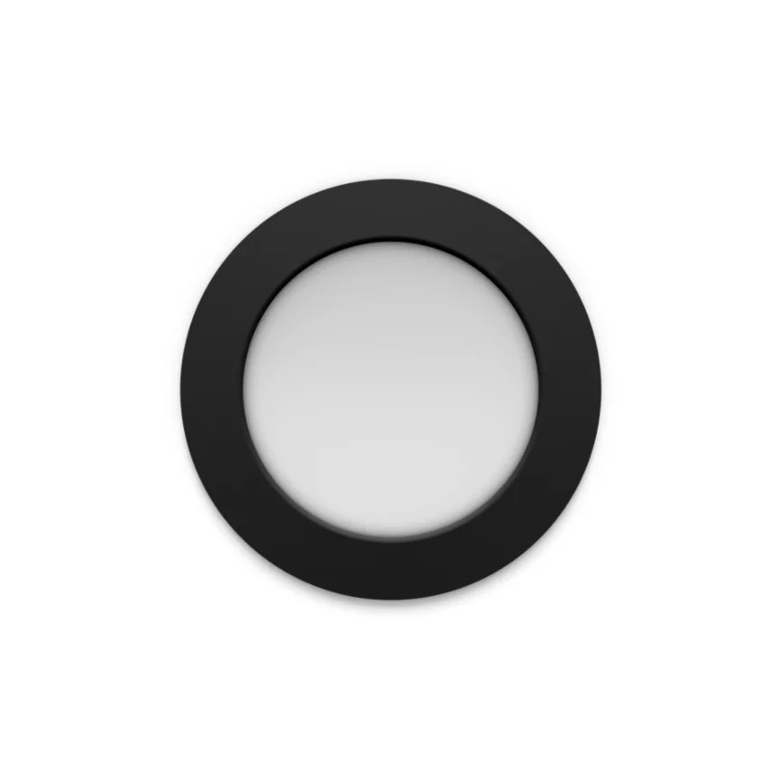 Philips - Pack de 2x luminarias empotrables para baño LED RGBW regulables Hue SLIM LED/12W/230V 2000-6500K negro IP44