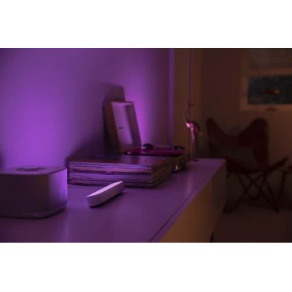 Philips - Lámpara de mesa LED RGB regulable HUE AMBIANCE LED/6W/230V blanca