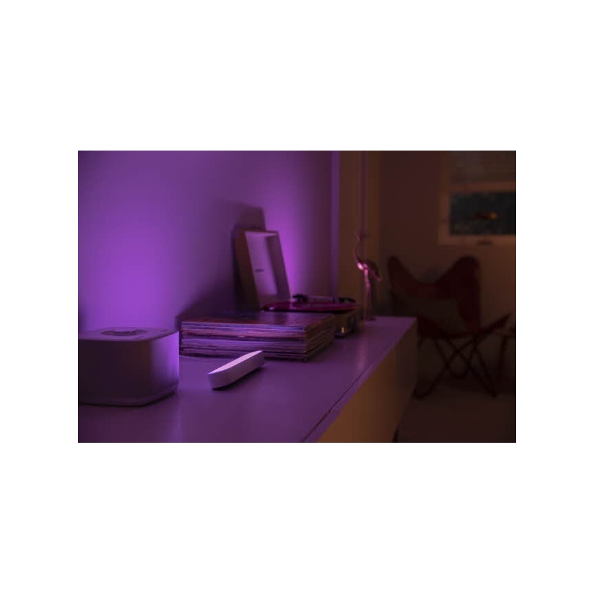 Philips - Lámpara de mesa LED RGB regulable HUE AMBIANCE LED/6W/230V blanca