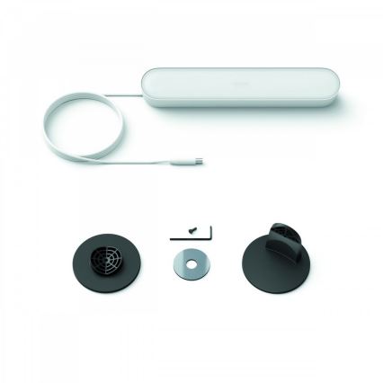 Philips - Lámpara de mesa LED RGB regulable HUE AMBIANCE LED/6W/230V blanca