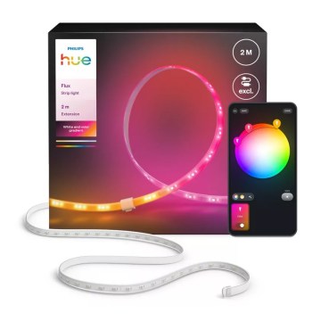 Philips - Kit de extensión para tira LED RGBW regulable Hue FLUX 2m LED/19,5W/24V 2200-6500K