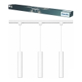 Philips - Lámpara colgante con cable para sistema de riel EASYLINK 3xGU10/7W/230V 1m blanca