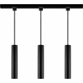 Philips - Lámpara colgante con cable para sistema de riel EASYLINK 3xGU10/7W/230V 1m, negra