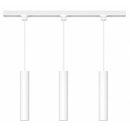 Philips - Lámpara colgante LED RGBW regulable con cable para sistema de riel EASYLINK HUE 3xGU10/4,7W/230V 2200-6500K 1m blanco