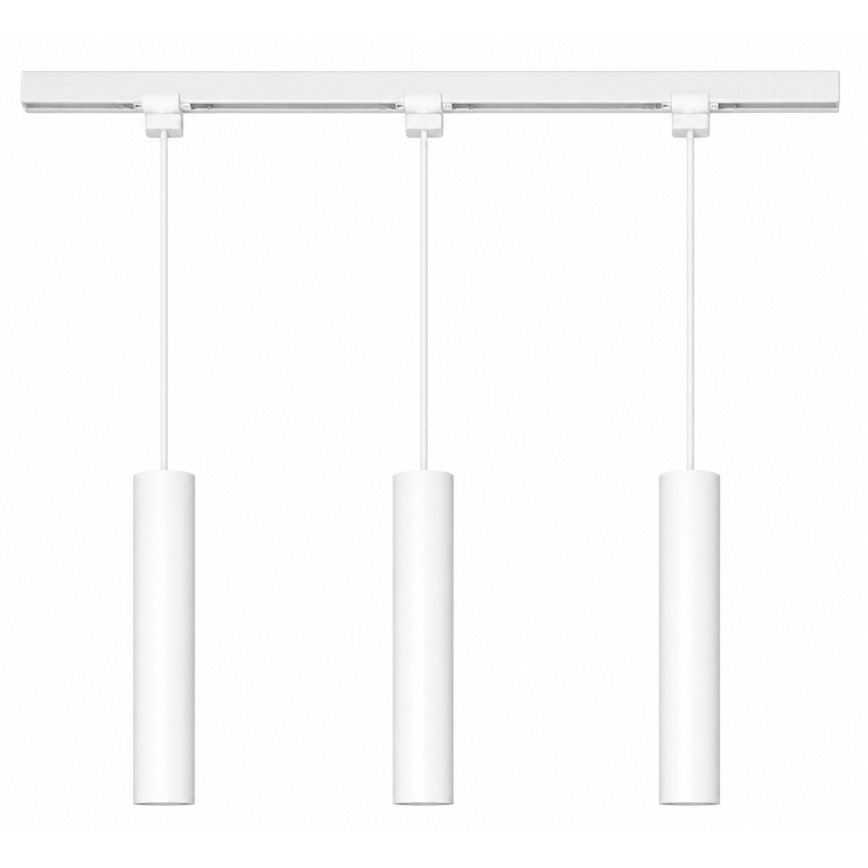 Philips - Lámpara colgante LED RGBW regulable con cable para sistema de riel EASYLINK HUE 3xGU10/4,7W/230V 2200-6500K 1m blanco