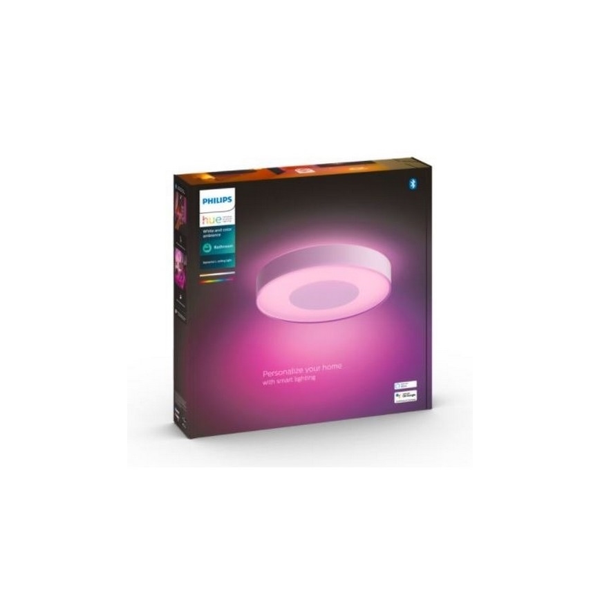 Philips - Lámpara de baño LED RGB regulable Hue XAMENTO LED/33,5W/230V IP44 diámetro 381 mm 2000-6500K