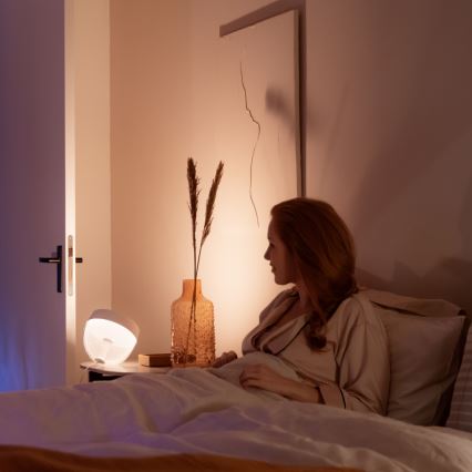 Philips - Lámpara de mesa LED RGB regulable Hue IRIS LED/8,2W/230V 2000-6500K blanca