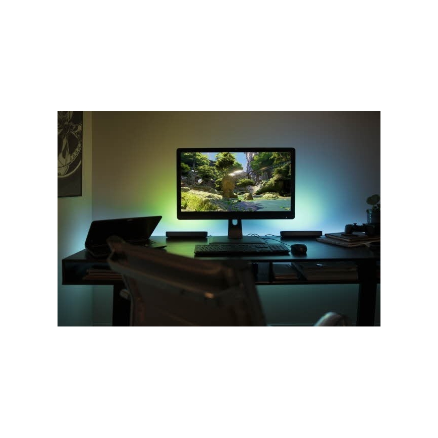 Philips - Lámpara de mesa LED regulable Hue PLAY LED/6W/230V
