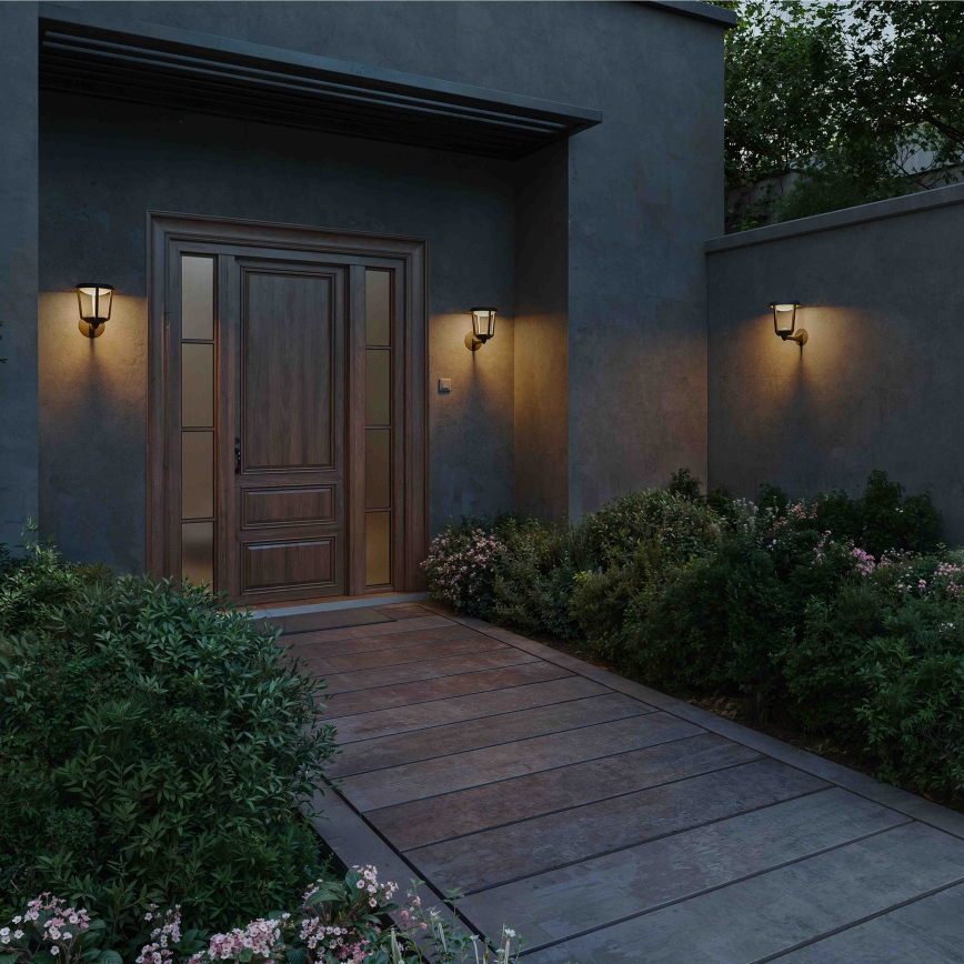 Philips - Lámpara de pared exterior LED NUVY LED/4,3W/230V 2700K IP44