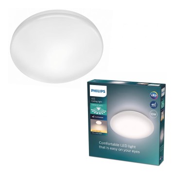 Philips - Lámpara de techo LED MOIRE LED/10W/230V 2700K diámetro 24 cm