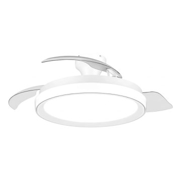 Philips - Lámpara de techo LED regulable con ventilador BLISS LED/35W/230V blanca + mando a distancia