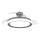 Philips - Lámpara de techo LED regulable con ventilador BLISS LED/35W/230V negra + mando a distancia