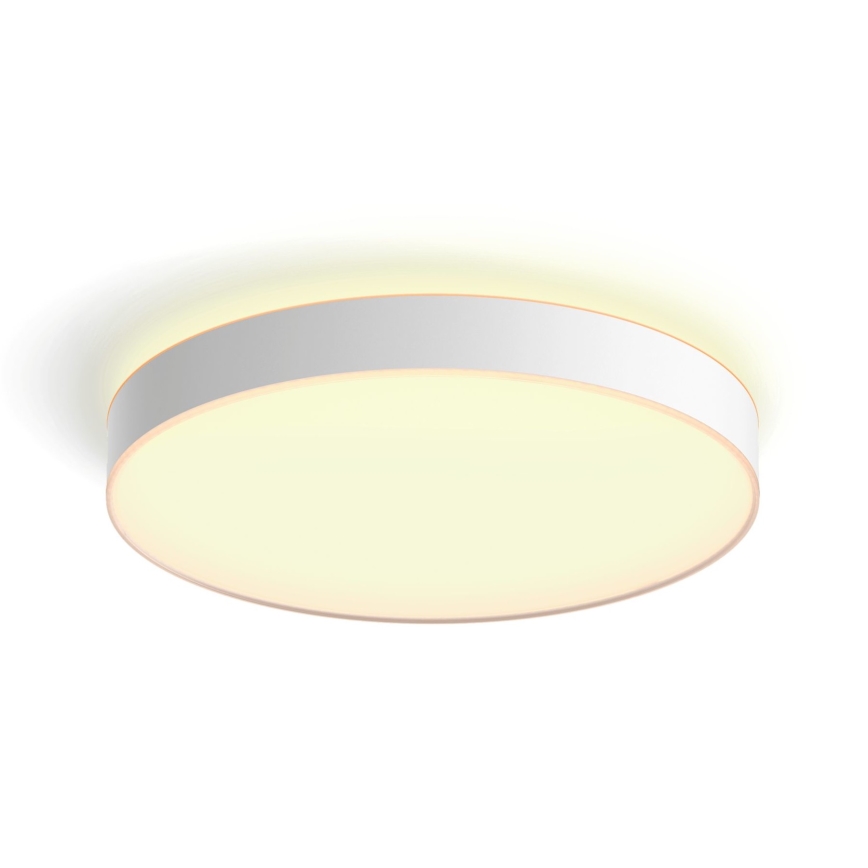 Philips - Lámpara de techo LED regulable Hue LED/48W/230V 2200–6500K Ø 551 mm blanca + mando a distancia
