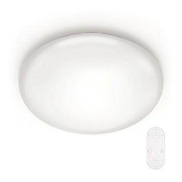 Philips - Lámpara de techo LED regulable LED/23W/230V + mando a distancia