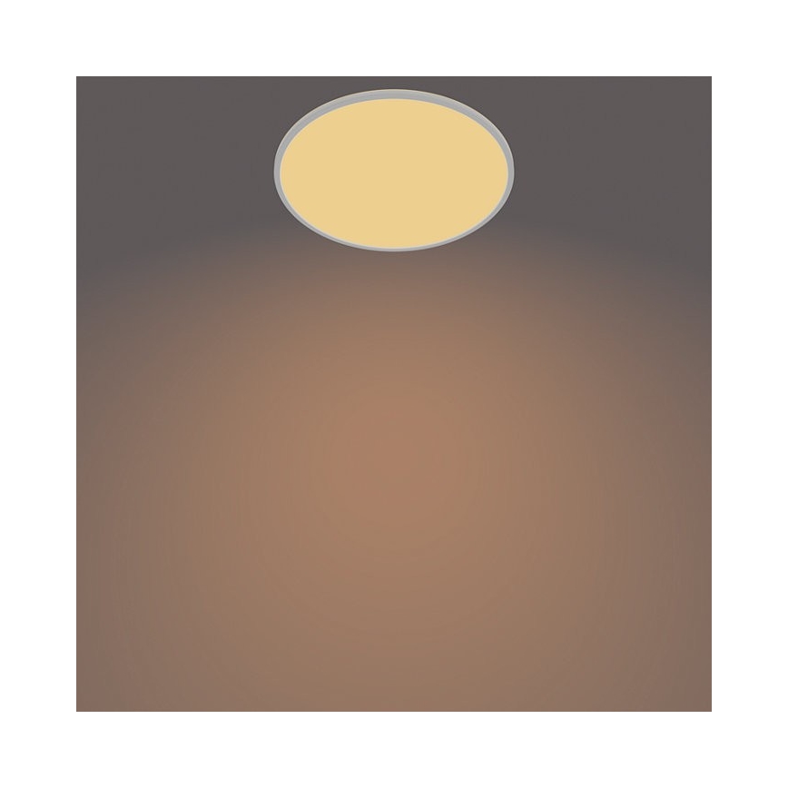 Philips - Lámpara LED exterior regulable SUPERSLIM SCENE SWITCH LED/15W/230V IP54 blanco
