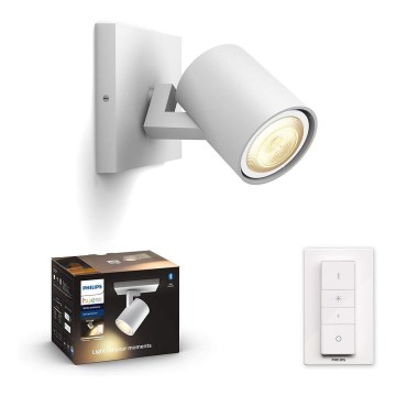 Philips - Lámpara LED regulable Hue RUNNER 1xGU10/5W/230V + mando a distancia