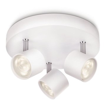 Philips - LED Foco regulable 3xLED/4W/230V