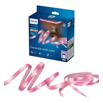Philips -LED RGB Tira regulable SMART STRIP 15m LED/20W/230V 2200-6500K Wi-Fi