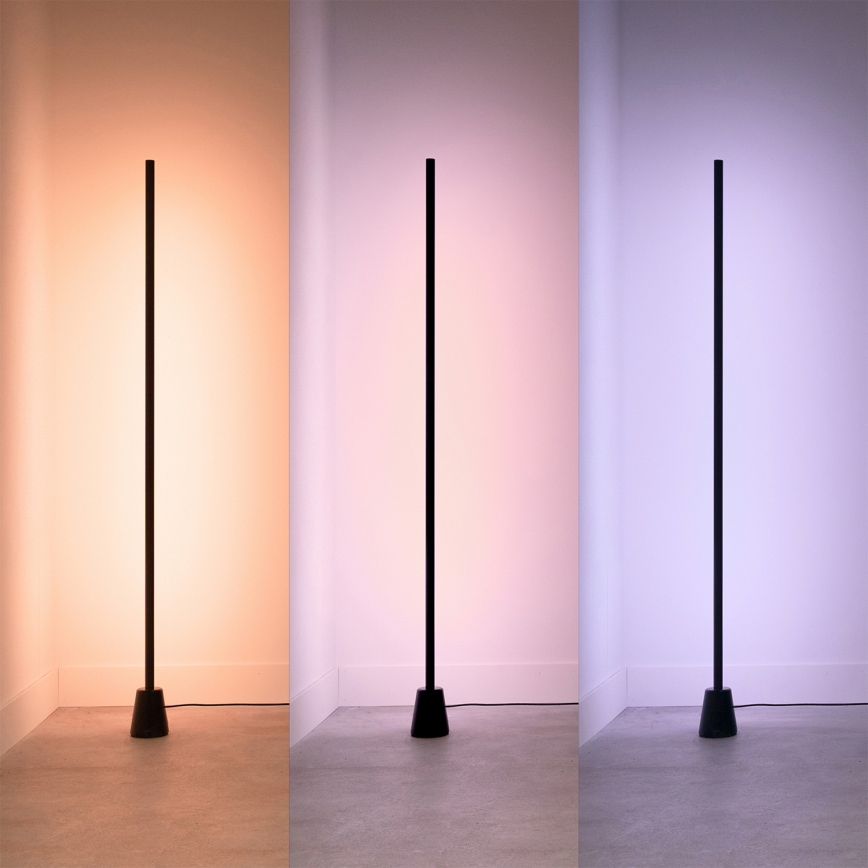 Philips - Lámpara de pie regulable LED RGBIC GRADIENT LED/9,7W/230V 2200-6500K Wi-Fi